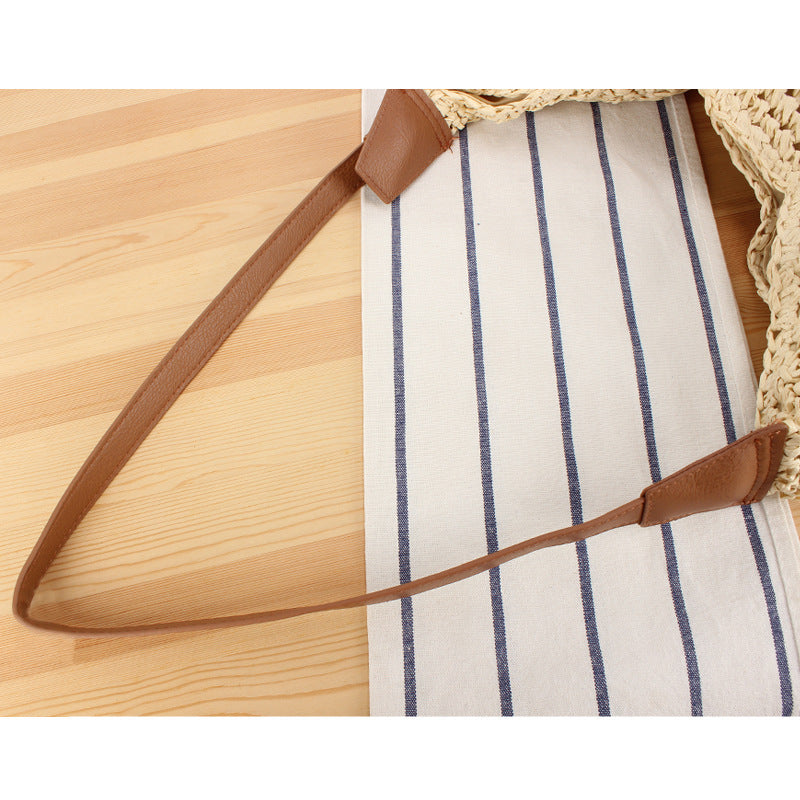 Sac fourre-tout chic en ficelle tressée