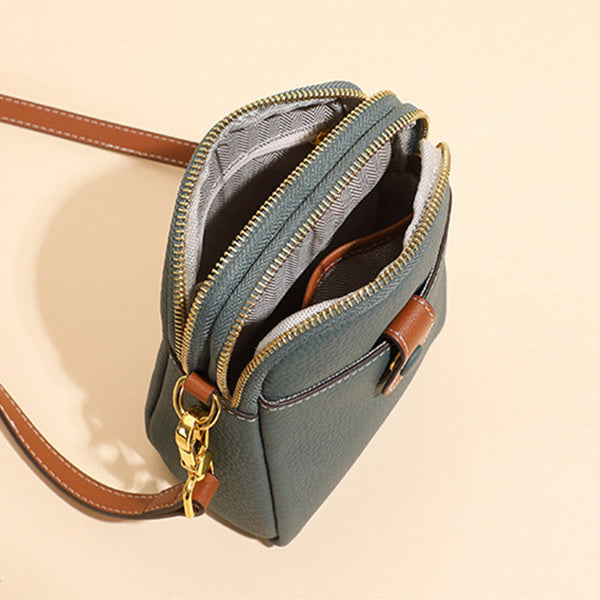 Petit sac en cuir chic pour téléphone