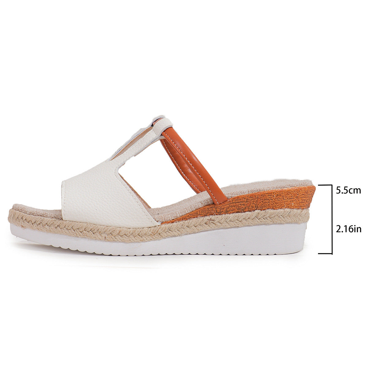 Sandales Ethniques à Plateforme Chic