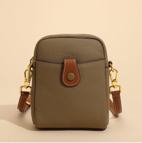 Petit sac en cuir chic pour téléphone