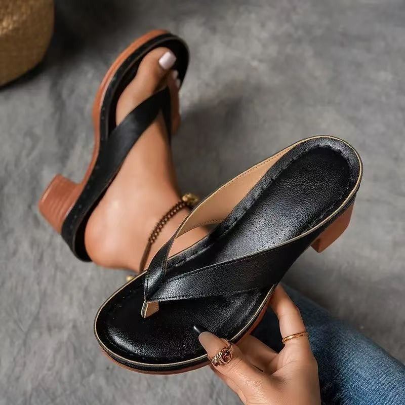 Sandales compensées femme élégantes