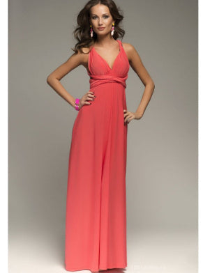 Robe Longue Dos‑Nu Multi‑Style – Élégance Infinie