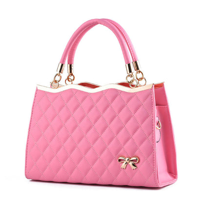 Sac bandoulière élégant et nœud chic