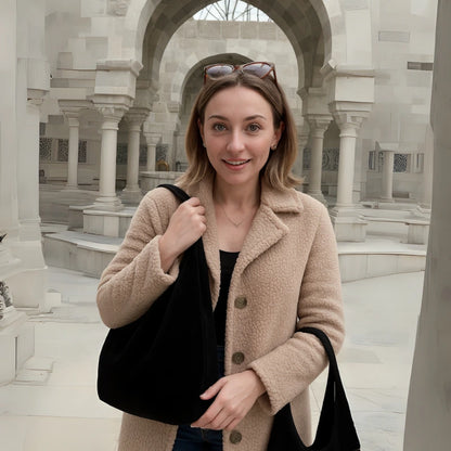 Sac épaule asymétrique grande capacité