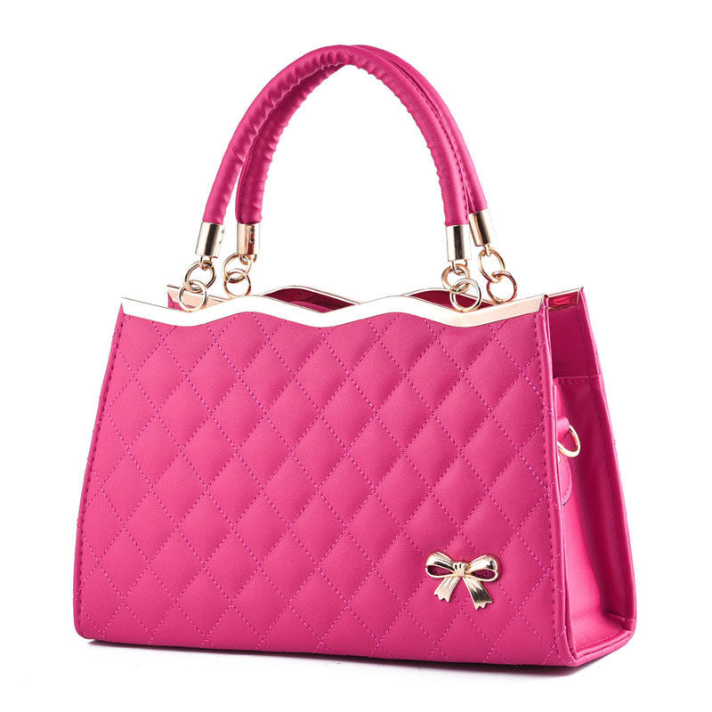 Sac bandoulière élégant et nœud chic
