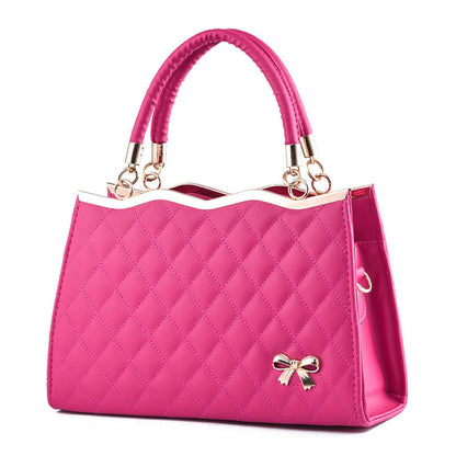 Sac bandoulière élégant et nœud chic