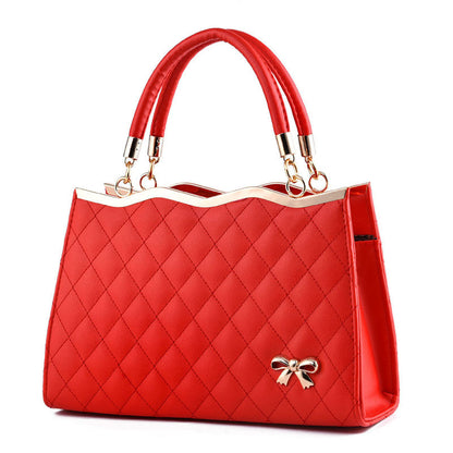 Sac bandoulière élégant et nœud chic