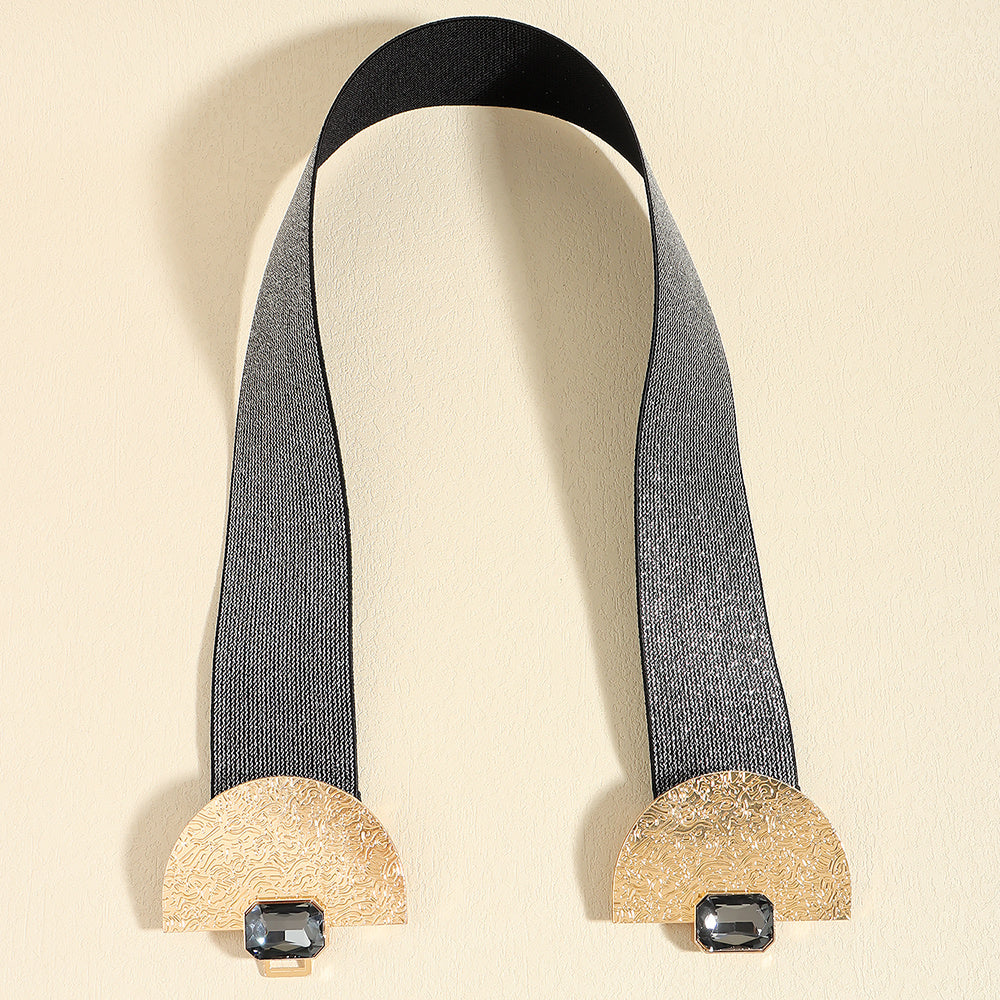 Ceinture Élastique Femme Pailletée Perles
