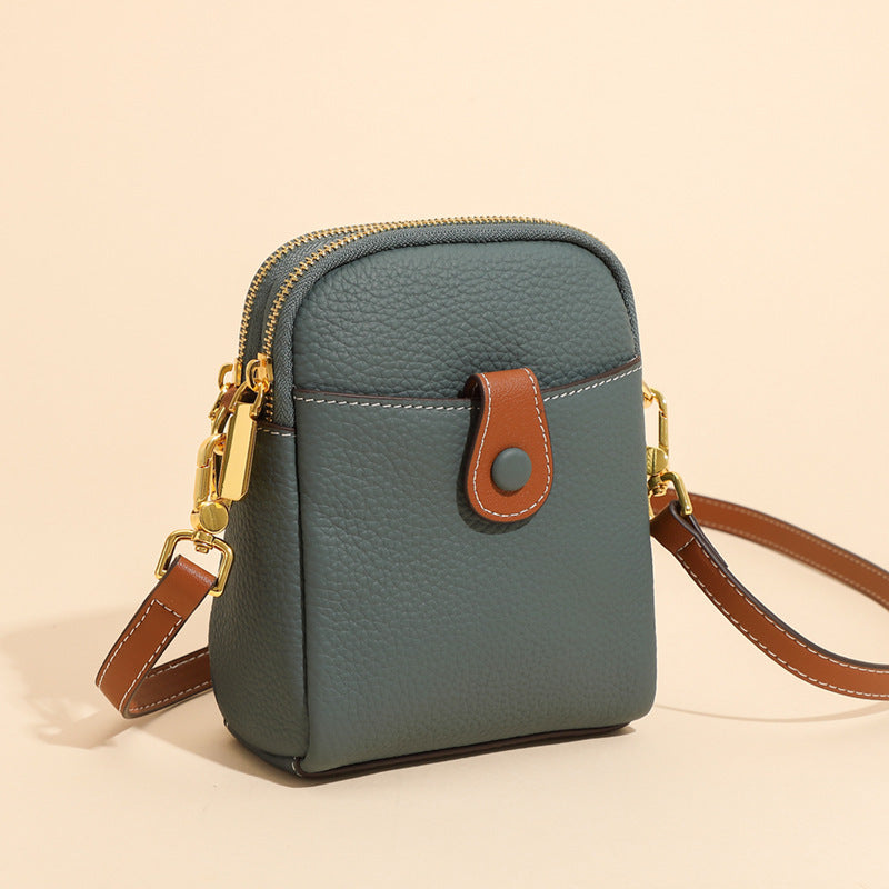 Petit sac en cuir chic pour téléphone
