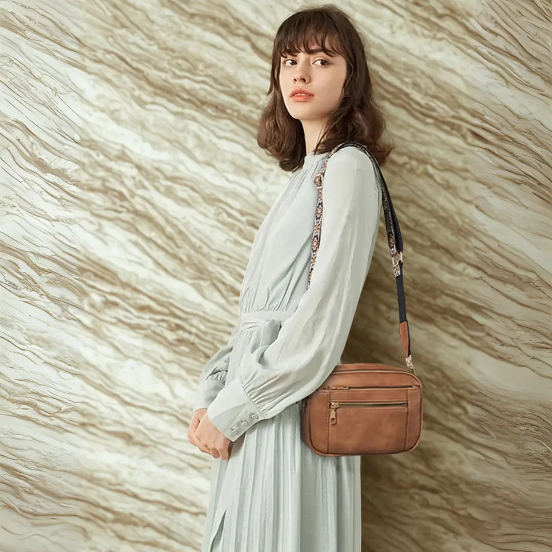 Sac Bandoulière Femme Élégant PU Luxe