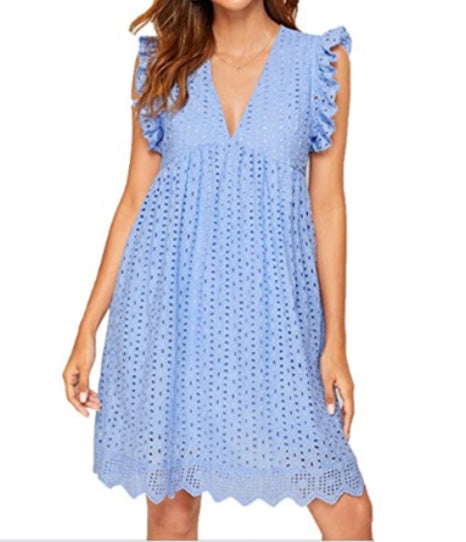 Robe d’Été Élégante à Poches