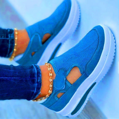 Chaussures Fly Knit Plates Respirantes &amp; Confortables