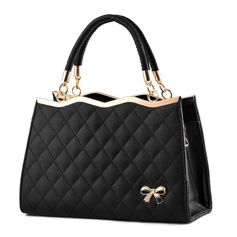 Sac bandoulière élégant et nœud chic