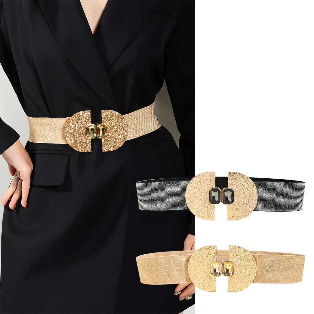 Ceinture Élastique Femme Pailletée Perles