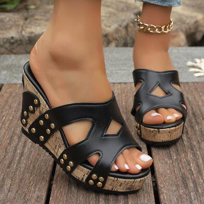 Sandales rivetées femme grandes pointures – ultra‑légères & tendance