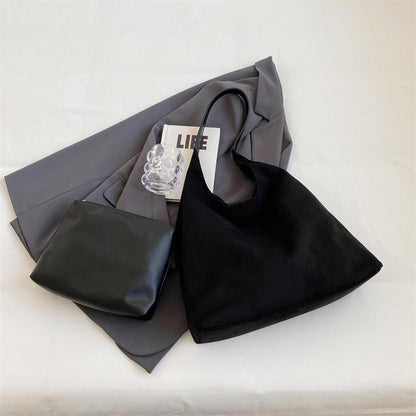 Sac épaule asymétrique grande capacité
