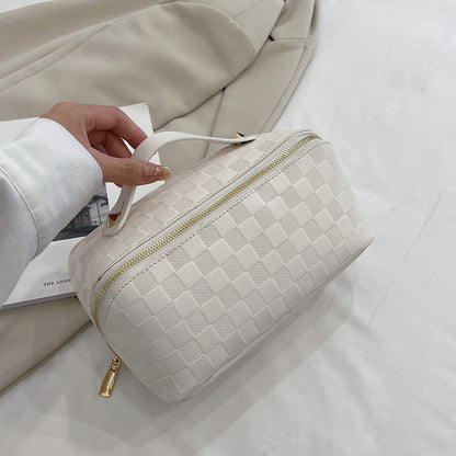 K‑Style Compact Cosmetic Bag