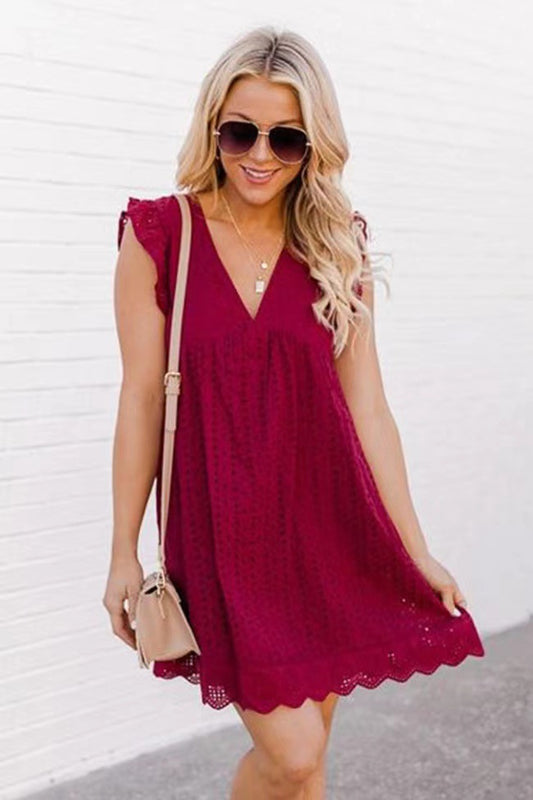 Robe d’Été Élégante à Poches