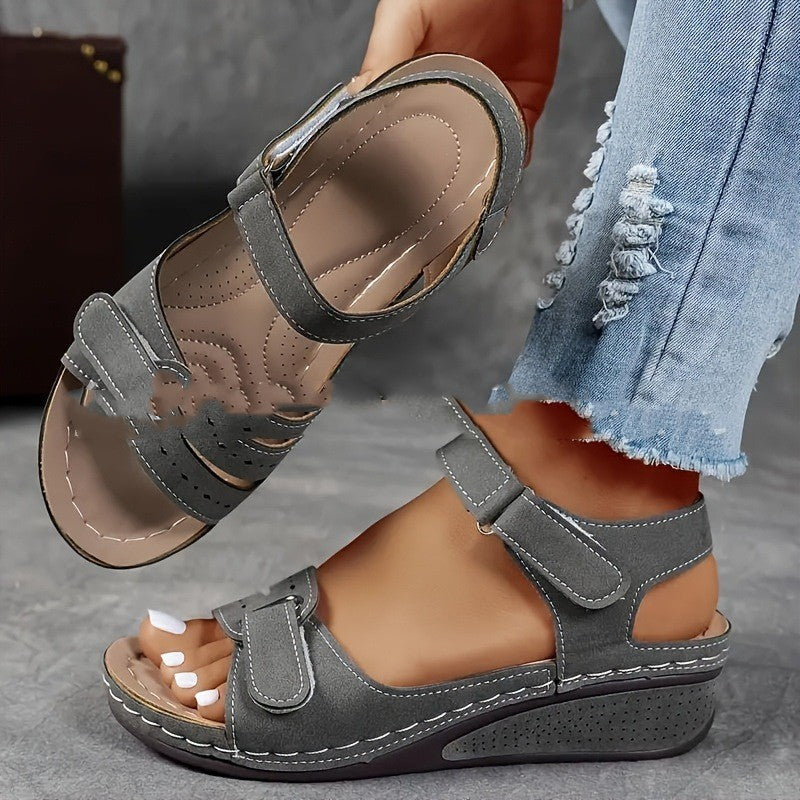 Sandales à Semelle Épaisse – Confort & Style Grande Taille