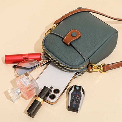 Petit sac en cuir chic pour téléphone