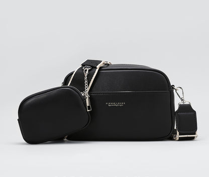 Sac femme grand format tressé élégant