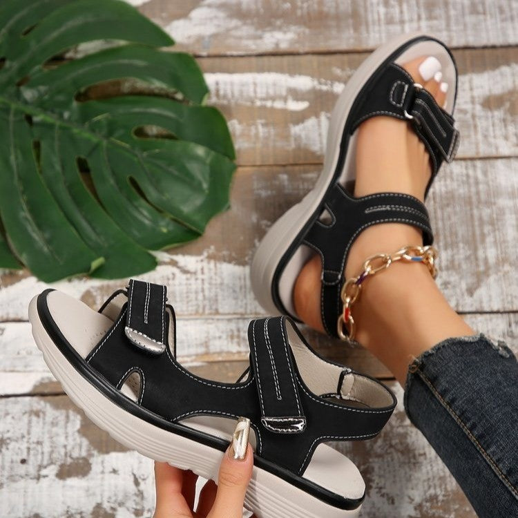 Sandales Été Velcro Confort Légères
