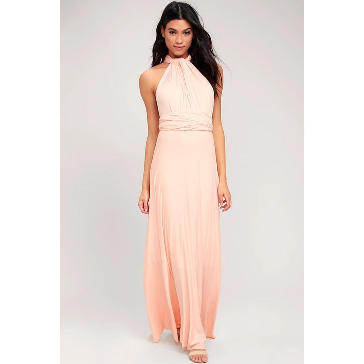 Robe Longue Dos‑Nu Multi‑Style – Élégance Infinie