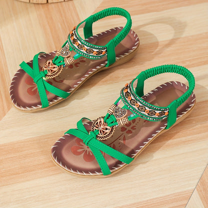 Sandales Femme Grandes Tailles Fleuries