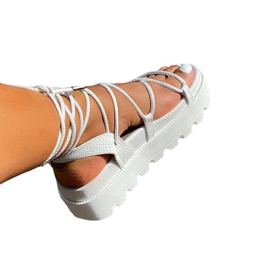 Chaussures Plates Romaine Taille Plus Femmes