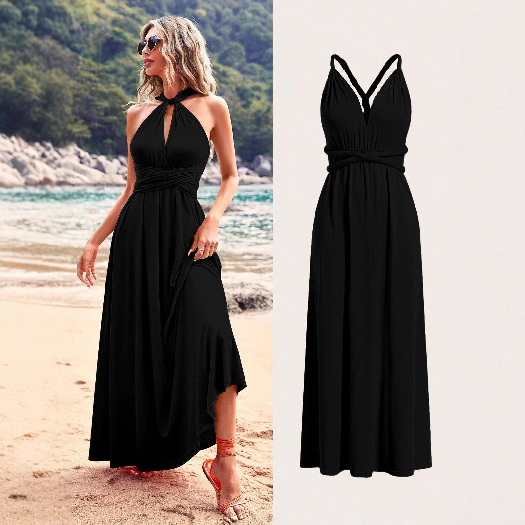 Robe Sexy Dos Nu Multi-sangles