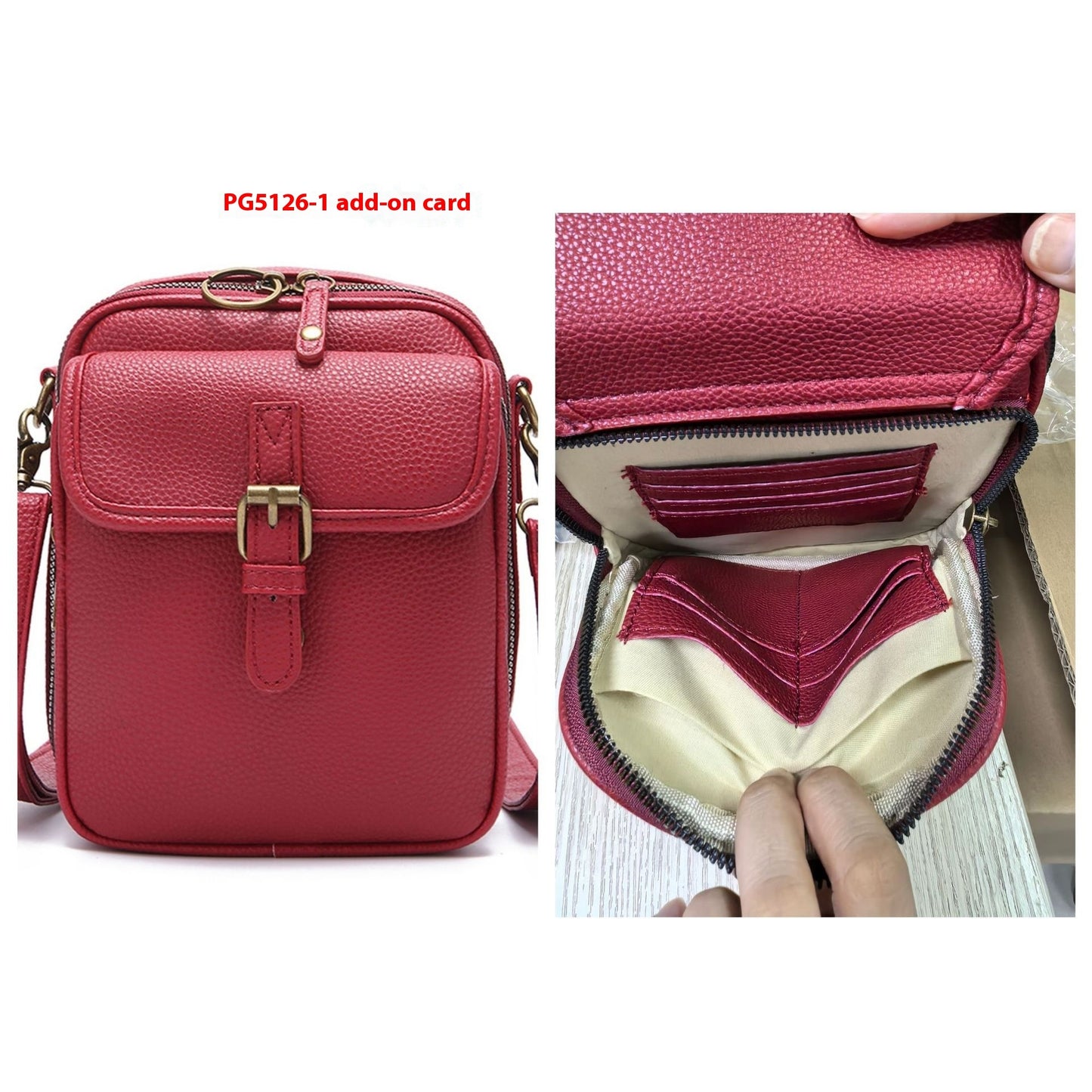 Sac messager rétro vintage en PU — Sac de rangement grande capacité