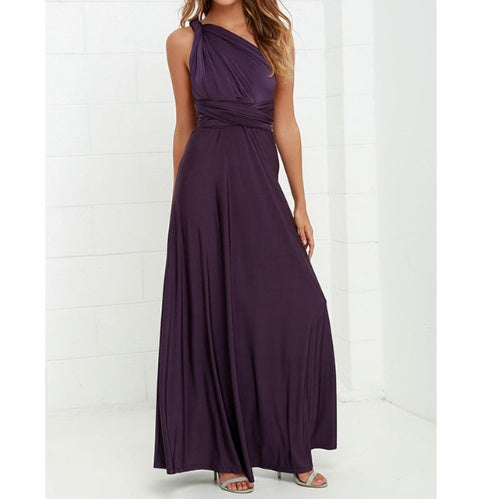 Robe Longue Dos‑Nu Multi‑Style – Élégance Infinie