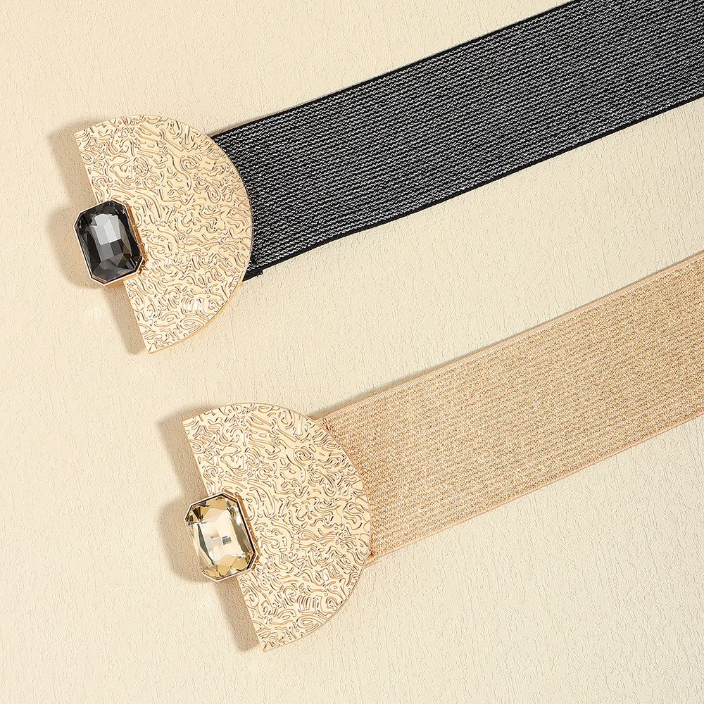 Ceinture Élastique Femme Pailletée Perles