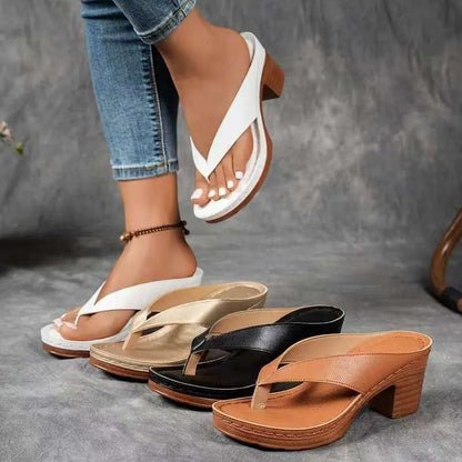 Sandales compensées femme élégantes