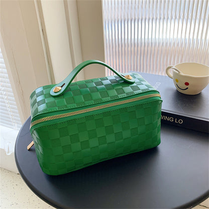 K‑Style Compact Cosmetic Bag