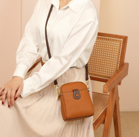 Petit sac en cuir chic pour téléphone