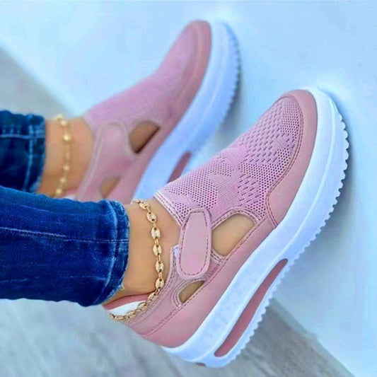 Chaussures Fly Knit Plates Respirantes &amp; Confortables
