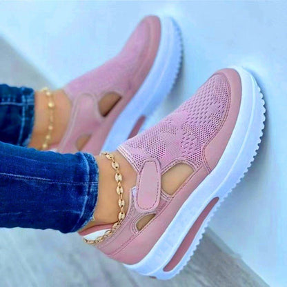 Chaussures Fly Knit Plates Respirantes &amp; Confortables
