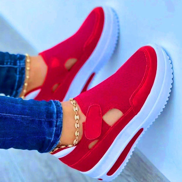 Chaussures Fly Knit Plates Respirantes &amp; Confortables