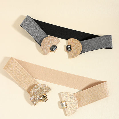 Ceinture Élastique Femme Pailletée Perles