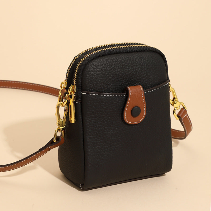 Petit sac en cuir chic pour téléphone