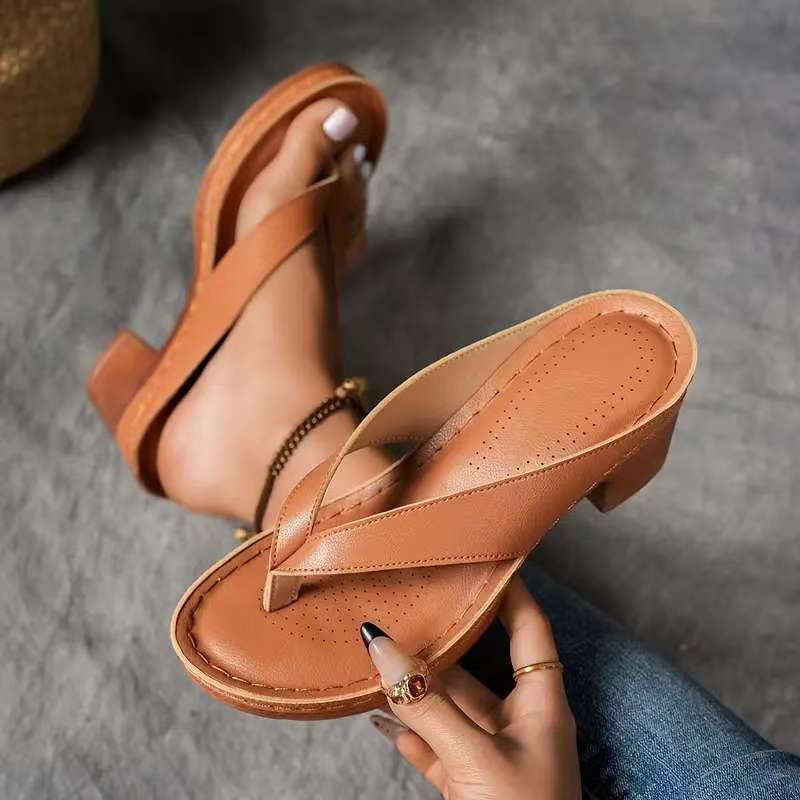 Sandales compensées femme élégantes