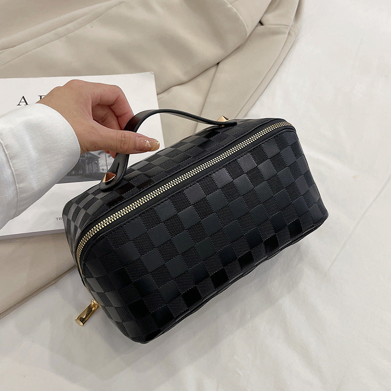 K‑Style Compact Cosmetic Bag