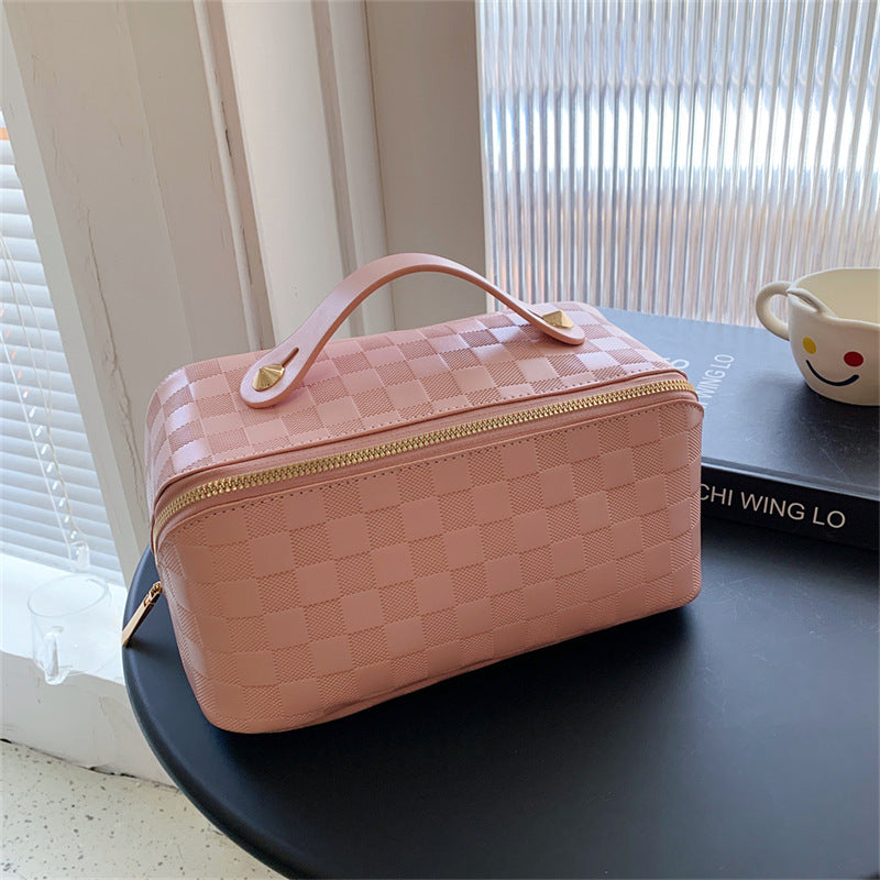 K‑Style Compact Cosmetic Bag