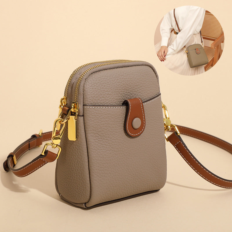 Petit sac en cuir chic pour téléphone