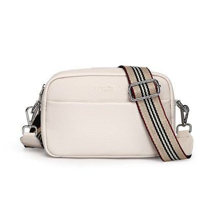 Sac bandoulière simple en cuir véritable
