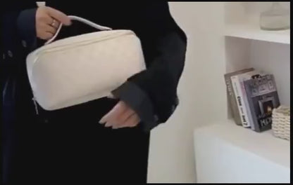 K‑Style Compact Cosmetic Bag